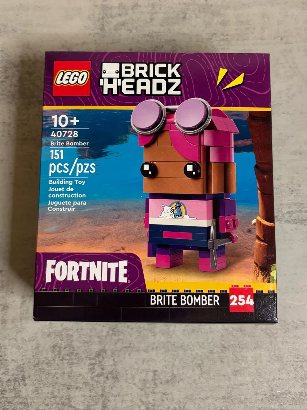 Lego Fortnite BrickHeadz Brite Bomber Set (#40728)